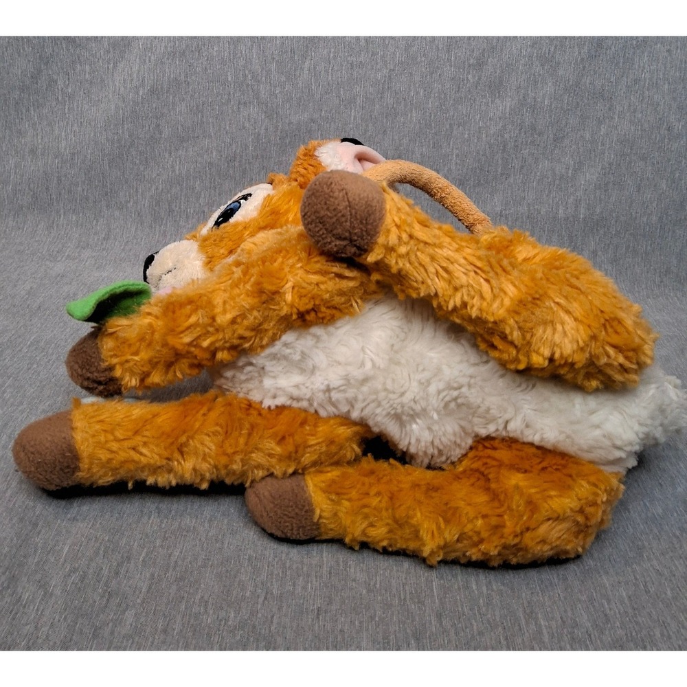 DISNEY WORLD Vintage 90's RARE Plush Bambi Handbag Purse With Flowers, zipper - Picture 6 of 10